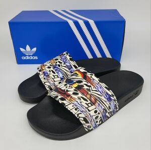 New Adidas Adilette Comfort Sandal Women's Slides Size 10